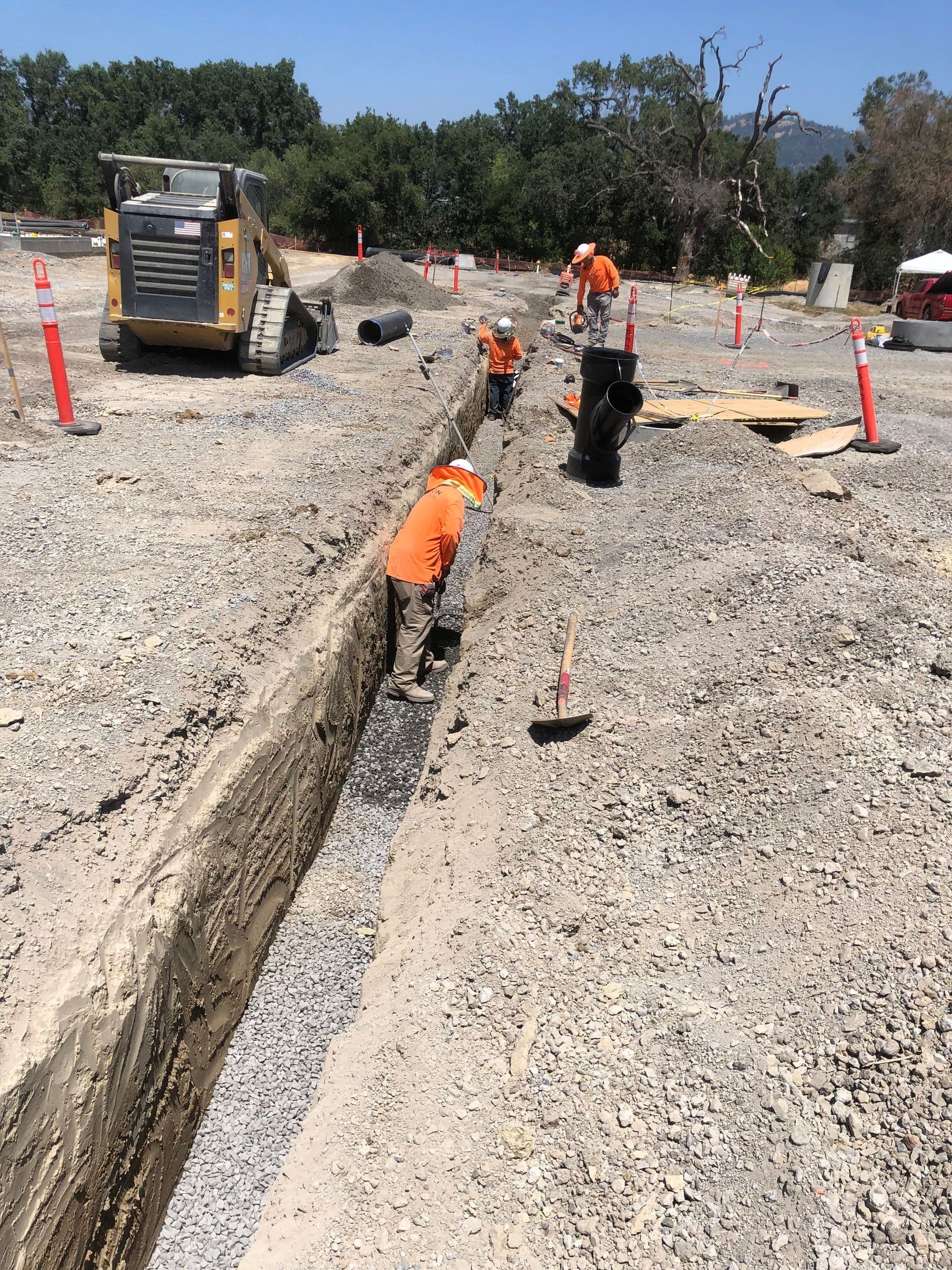 Completed infrastructure