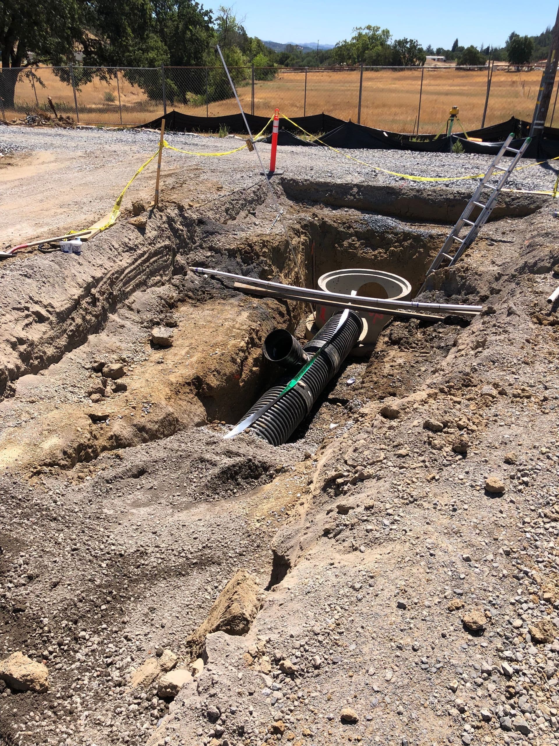 Drainage system complete