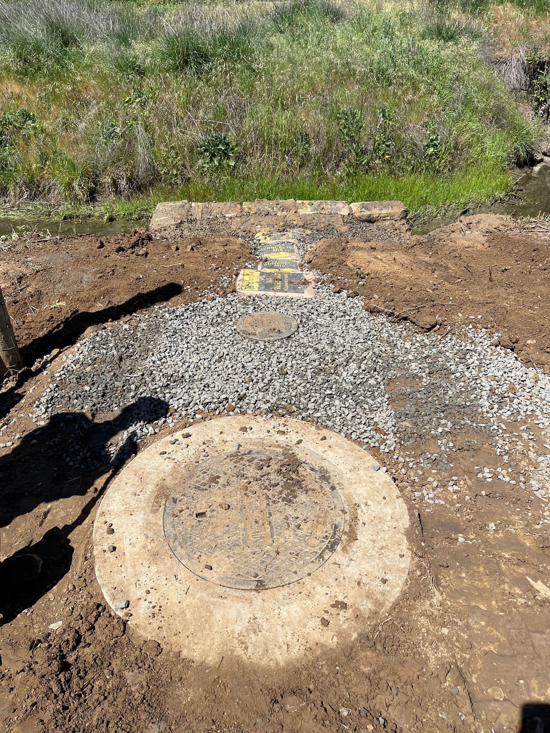 Pond filling