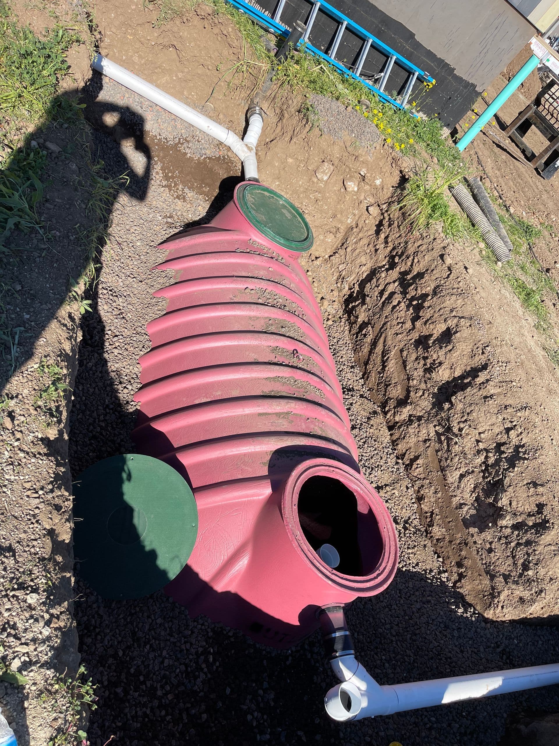Septic system components
